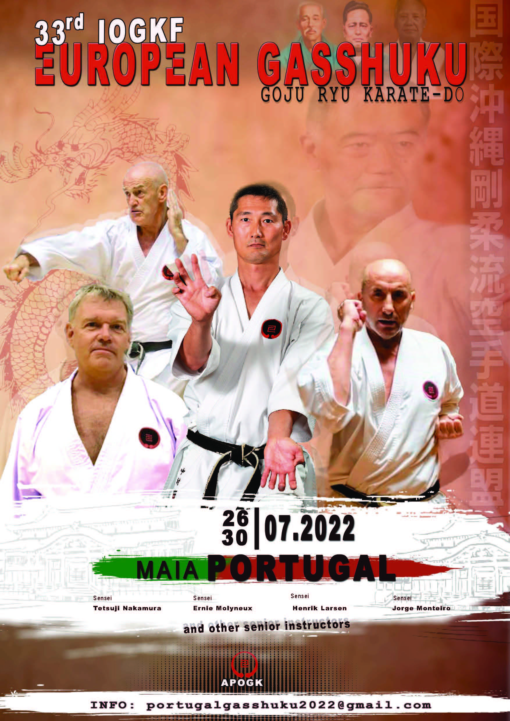 Maia, Portugal - 33rd European Gasshuku - July 2022